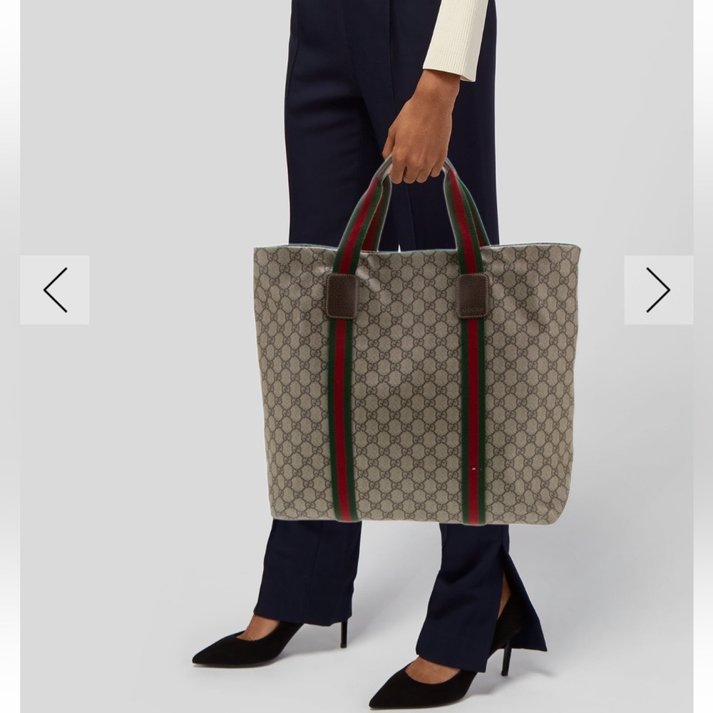 GUCCI GG SUPREME TOTE